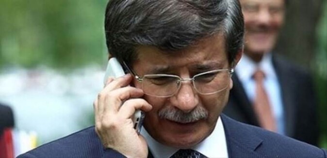 Başbakan Davutoğlu&#039;ndan taziye telefonu