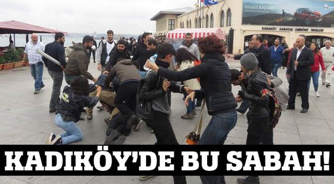 Kadıköy&#039;de bu sabah!