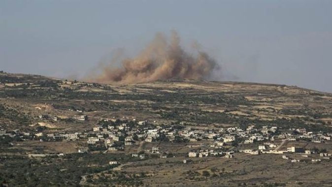 Suriye&#039;den Golan tepelerine füze
