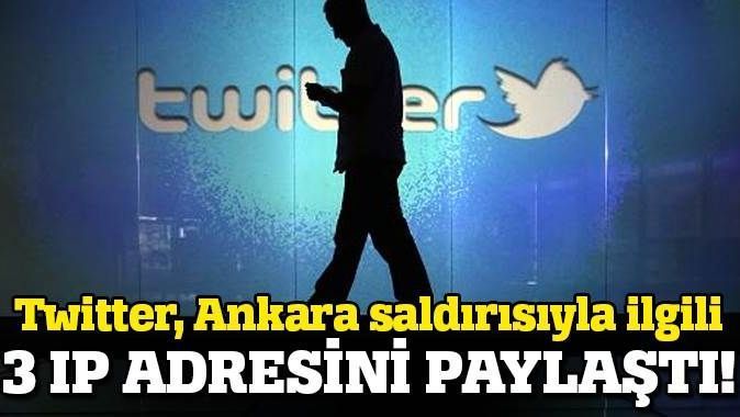 Twitter 3 IP adresini Türkiye&#039;ye verdi