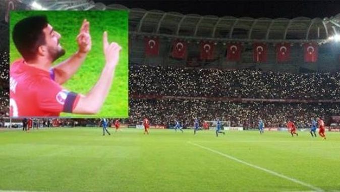 Kazakistan gol atınca Arda Turan