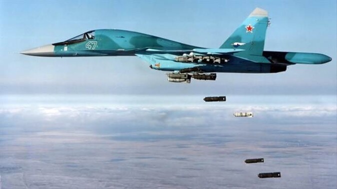 Rus savaş uçakları ÖSO&#039;yu vurdu
