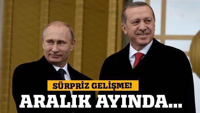 &#039;Erdoğan Aralık&#039;ta Putin&#039;le görüşmeyi planlıyor
