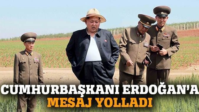 Kim Jong-un&#039;dan Cumhurbaşkanı Erdoğan&#039;a mesaj
