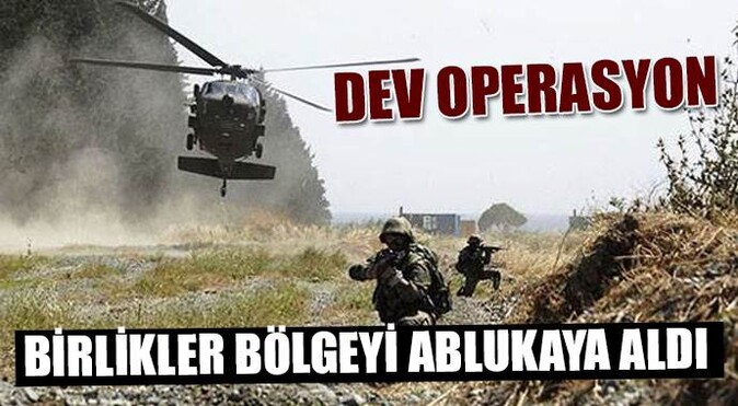 Tunceli&#039;de PKK&#039;ya dev operasyon
