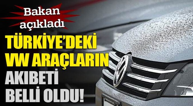 Türkiye&#039;de 323 bin Volkswagen geri çağırılacak