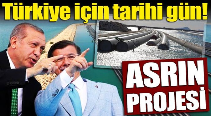 Erdoğan ve Davutoğlu &#039;Asrın Projesi&#039;ni açıyor