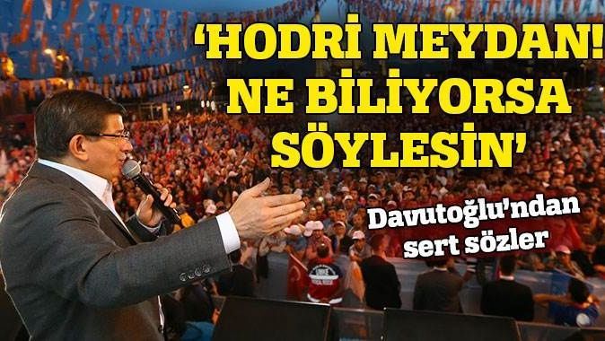 Davutoğlu&#039;ndan Kılıçdaroğlu&#039;na: &#039;Ne biliyorsa söylesin&#039;