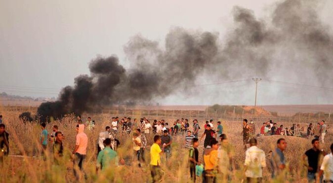 Gazze ateş altında: 5 Filistinli yaralandı