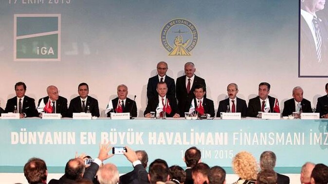 İstanbul Yeni Havalimanı Proje Finansmanı&#039;nın imzaları atıldı
