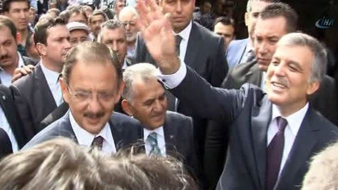  Abdullah Gül&#039;e Kayseri&#039;de büyük ilgi 