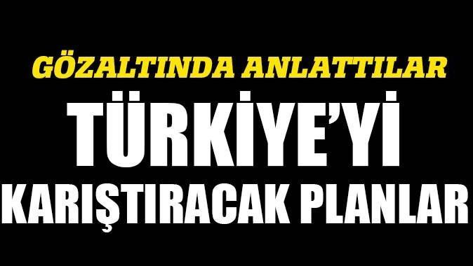 Türkiye&#039;yi karıştıracak planlar