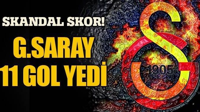 Galatasaray&#039;dan tarihi mağlubiyet! 11-1