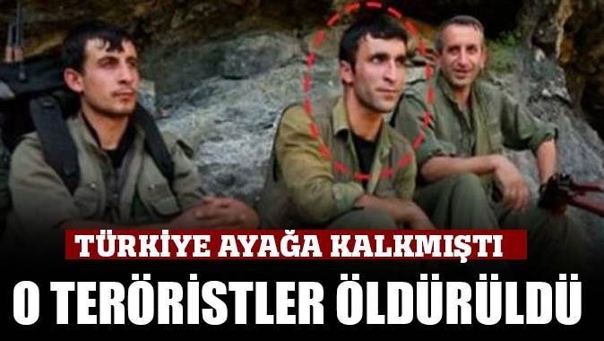 PKK filminde rol alan teröristler öldürüldü
