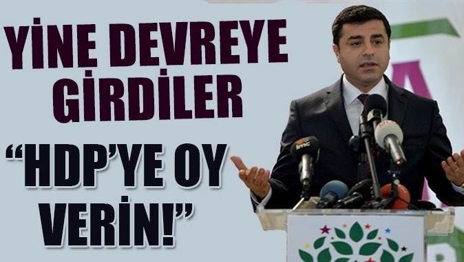 Ermeni lobisi HDP için oy istedi
