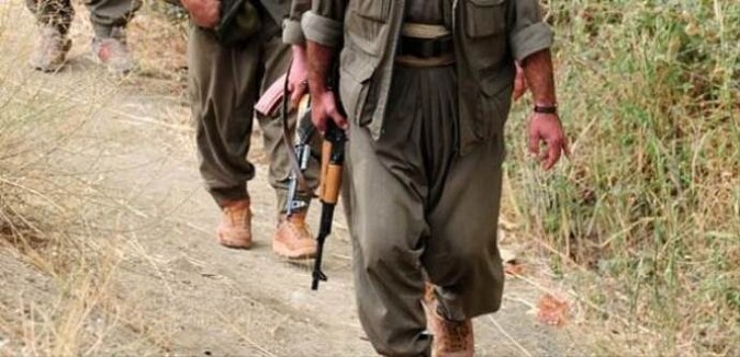 O PKK&#039;lı yaralı yakalandı