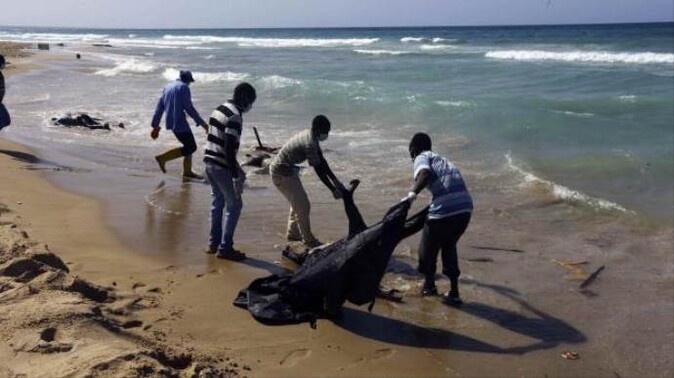 Libya&#039;da 40&#039;tan fazla ceset kıyıya vurdu
