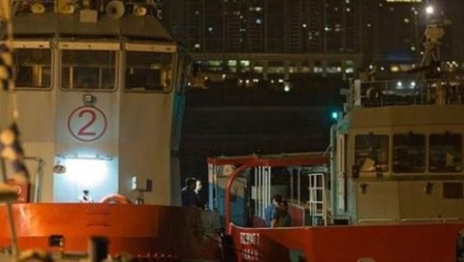 Hong Kong&#039;da feribot kazası: 120 yaralı
