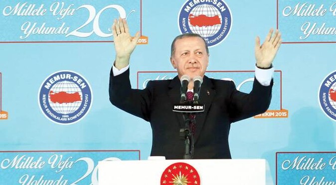 Erdoğan: Şer cephesi topyekûn saldırıyor