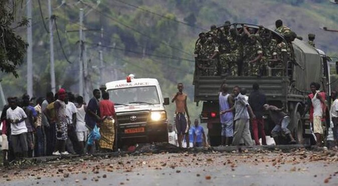 Burundi&#039;de çatışma: 3 ölü
