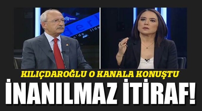 Kılıçdaroğlu&#039;ndan inanılmaz itiraf
