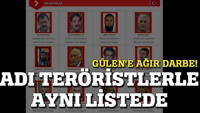 O da Türkiye&#039;nin aradığı teröristler listesine girdi!