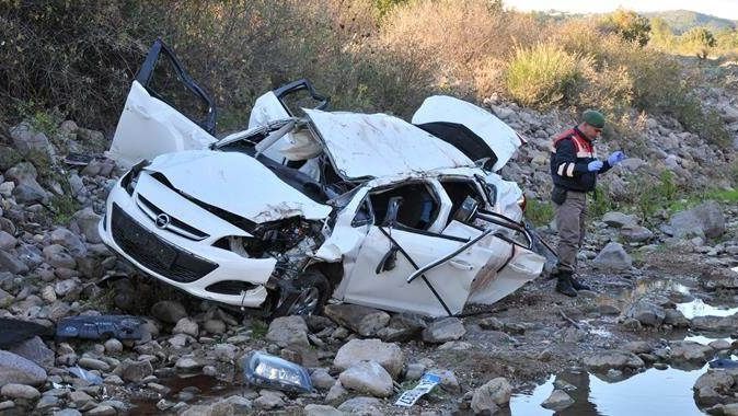 Çanakkale&#039;de korkunç kaza, 2 kişi hayatını kaybetti