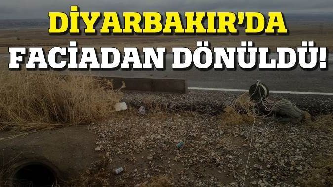 Diyarbakır&#039;da faciadan dönüldü!