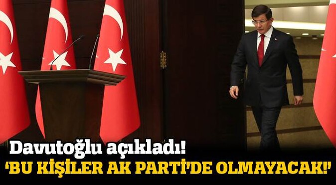 Başbakan Ahmet Davutoğlu: Bizi tehdit ettiler