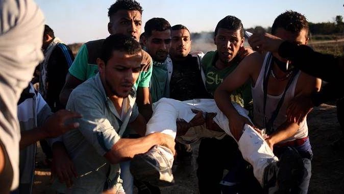 İsrail askerleri Gazze&#039;de ateş açtı! 3 Filistinli yaralı