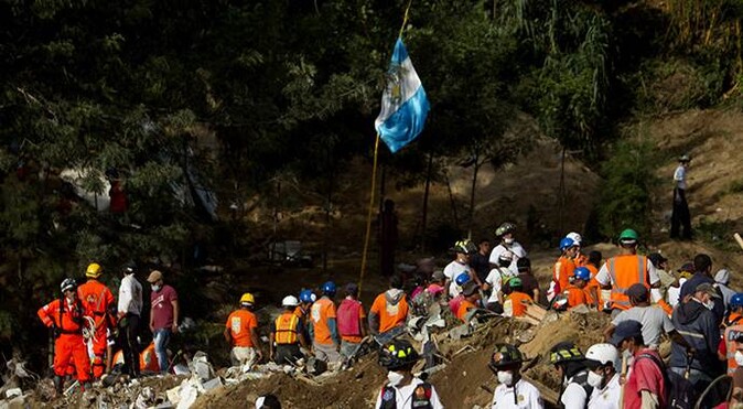Guatemala&#039;daki heyelanda ölü sayısı 73&#039;e yükseldi
