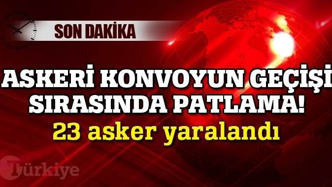 Diyarbakır&#039;daki hain saldırıda 23 asker yaralandı!