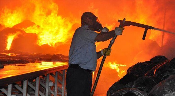 Yozgat&#039;ta korkutan yangın