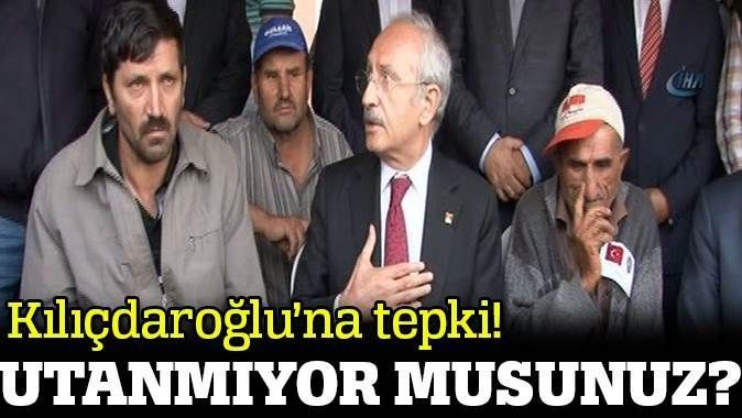Kılıçdaroğlu&#039;na şehit evinde tepki!