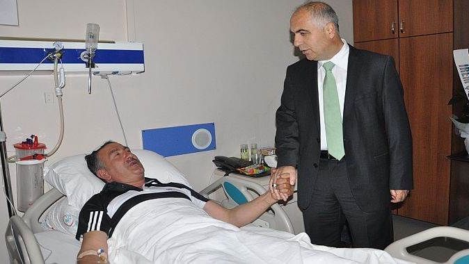 AK Partili belediye başkanı kazada yaralandı