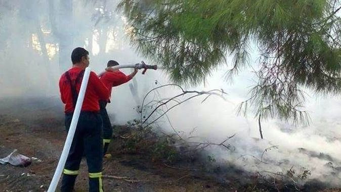 Savaştepe&#039;deki orman yangını söndürüldü