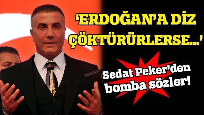 Sedat Peker, Erdoğan&#039;a neden destek verdiğini açıkladı
