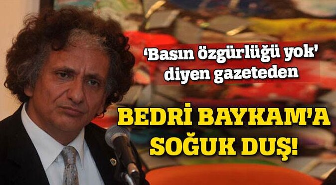 Cumhuriyet Gazetesi&#039;nden Bedri Baykam&#039;a sansür