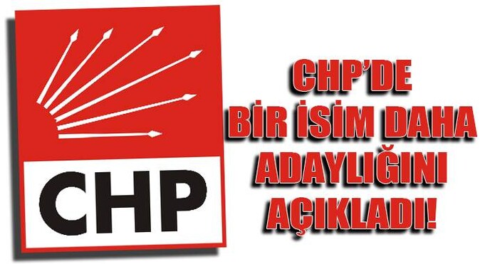 Balbay, CHP Genel Başkanlığı&#039;na adaylığını açıkladı!