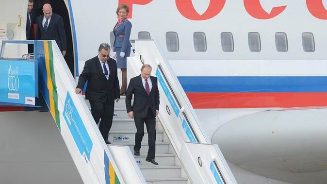 Rusya Devlet Başkanı Putin G20 zirvesi için Antalya&#039;da
