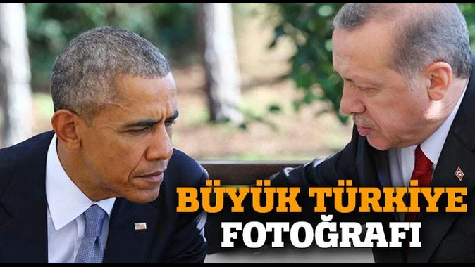 Obama - Erdoğan görüşmesinden kareler