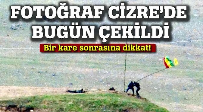 Cizre&#039;de PKK flamasını indiren polise ateş açıldı!
