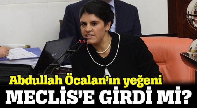 Dilek Öcalan yeniden Meclis&#039;e girdi