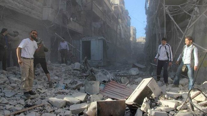 Rusya, Halep&#039;te sivilleri vurdu: 15 ölü
