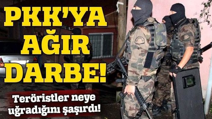 PKK cephaneliklerine operasyon