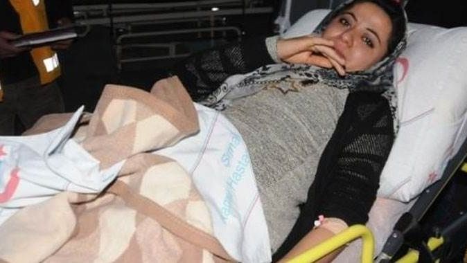 PKK roketi hamile kadını yaraladı
