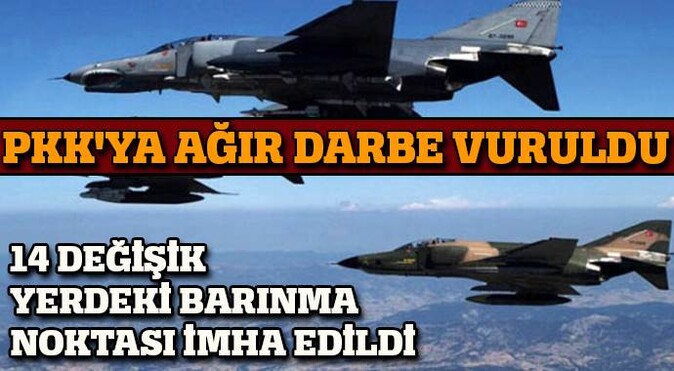 PKK&#039;ya ağır darbe 
