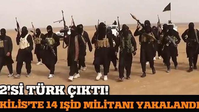 Elbeyli&#039;de 14 IŞİD militanı yakalandı