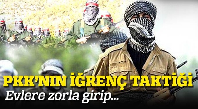 PKK&#039;nın iğrenç taktiği deşifre oldu
