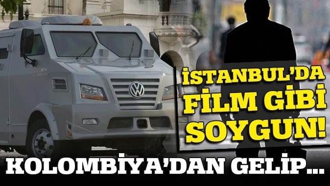 İstanbul&#039;da film gibi soygun!
